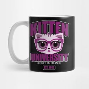 Kitten University - Purple Mug